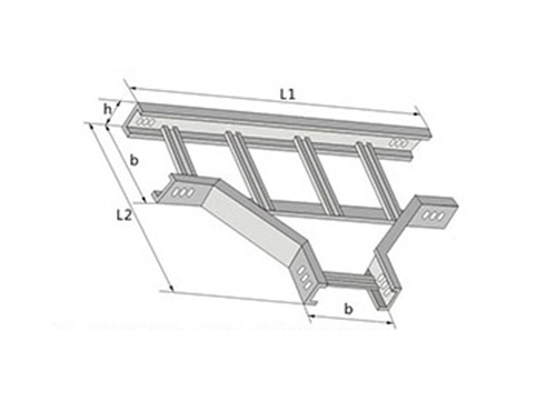 梯级式水平三通XQJ-T1-03型